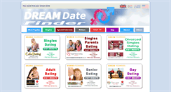 Desktop Screenshot of dreamdatefinder.com